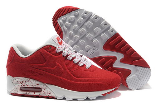 Nike Air Max 90 Vt Unisex Red White Running Shoes Online